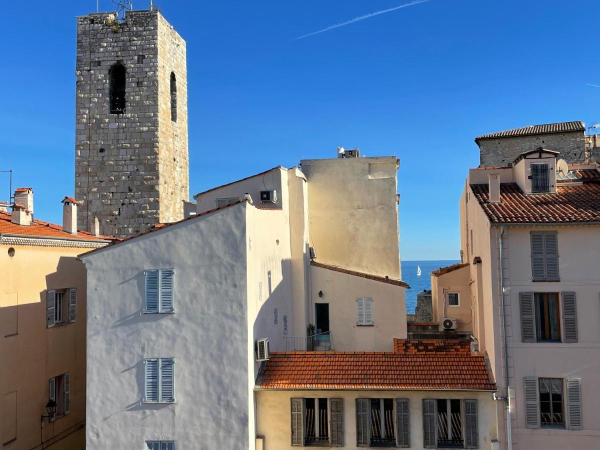 Nice Renting - Massena - Loft - Heart Of Vieil Antibes - The Market With Sea View מראה חיצוני תמונה